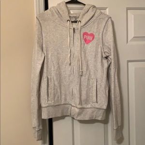PINK Zip Up Hoodie